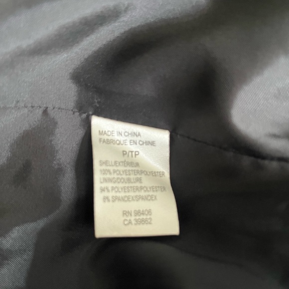 Theory "Kohli" Lightweight Zip Front Bomber Jacket- Petite - Picture 11 of 12